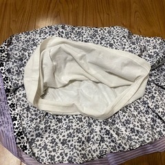 しまむら　シアー　総柄スカート　130㎝の画像