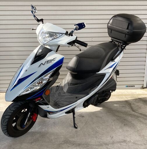 商談中　SUZUKI　GSR125　NEX　FI　スズキ　125　リヤBOX　自賠責付き　バッテリー新品