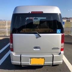島根 エブリーワゴンDA64W スローパー 車椅子 介護 介助 トランポにの画像