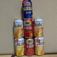 クリアアサヒ 本麒麟 ザ・リッチ 7本セット