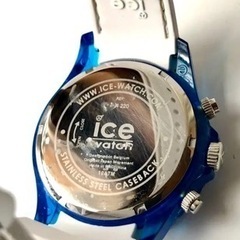 お値下げ‼️【超美品】アイスウォッチ  Ice-Watch 腕時計　粋でお洒落なベルギー発　お色:ブルーの画像