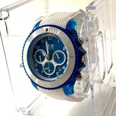 お値下げ‼️【超美品】アイスウォッチ  Ice-Watch 腕時計　粋でお洒落なベルギー発　お色:ブルーの画像
