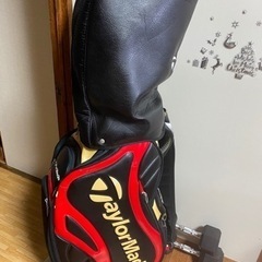 値下げ:TaylorMade キャディバッグ ゴルフクラブセット
