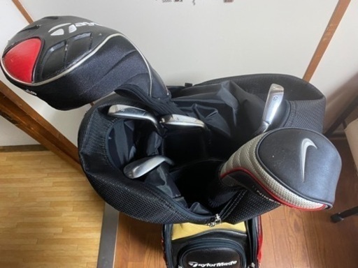 値下げ:TaylorMade キャディバッグ ゴルフクラブセット 