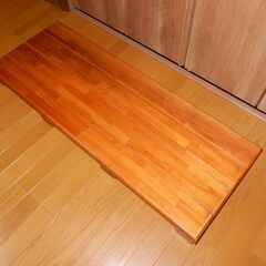 【ご購入者様決定】木製 踏み台① かなりしっかりしたものです！玄...