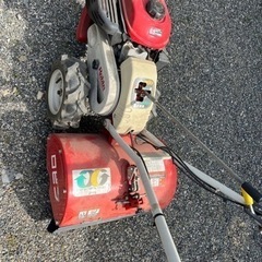 家庭用耕運機レンタルします。の画像