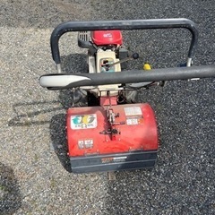 家庭用耕運機レンタルします。の画像