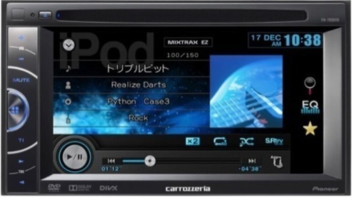 車のパーツ carrozzeria FH-780DVD