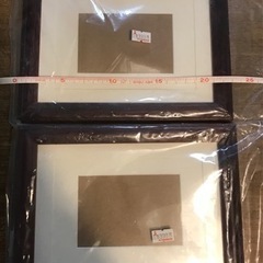 新品　写真立て　フォトフレーム　2つ
