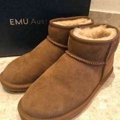 超美品！EMU スティンガーマイクロ ムートンブーツ US9