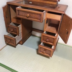 鏡台　昭和レトロの画像