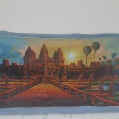 【値下げしました】アンコールワット絵画