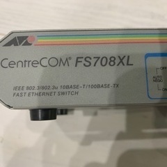 CentreCOM FS708XL ファスト イーサネット スイッチの画像