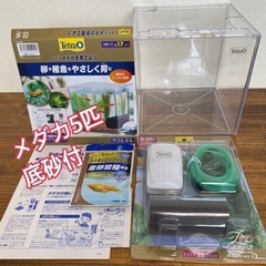 テトラ　メダカを育てよう　飼育セット　底砂、メダカ5匹付