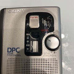終了　SONY Digital pitch control カセットテープウォークマンの画像