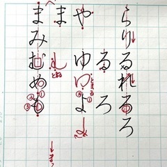 あなたのくせ字直します！街の習字やさん　りんこ先生の少人数お習字教室　の画像