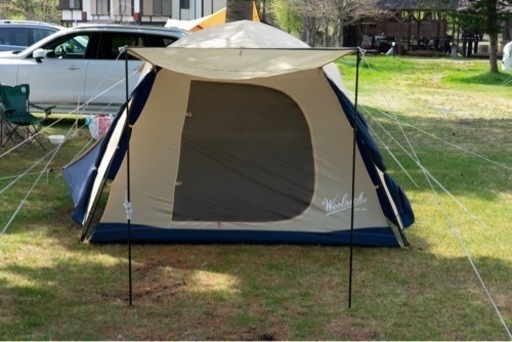 Woolrich canopy dome テント＋リビング