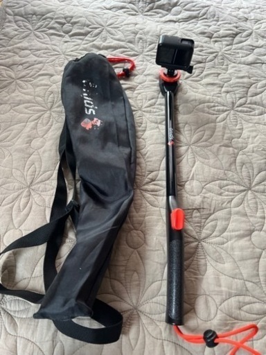 GoPro silver SPIVO自撮り棒付き