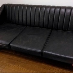 決まりました！アンティーク家具　3人掛けソファ
