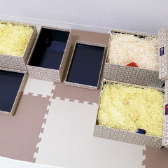 イギリス製 ギフトボックス 収納ボックス 空き箱の画像