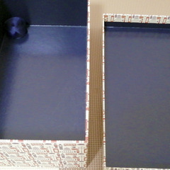 イギリス製 ギフトボックス 収納ボックス 空き箱の画像