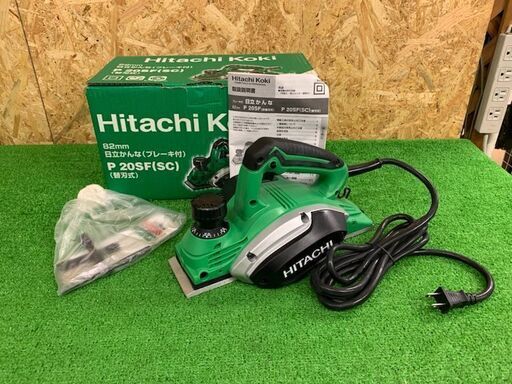 【完売商品】日立(現HiKOKI)　82mm電気かんな　P20SF(SC)【未使用品】