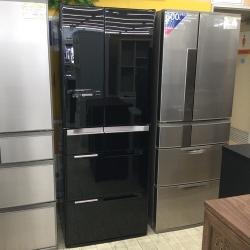 【✨真空チルド❗️タッチパネル❗️ガラストップ❗️✨】定価¥154,800 HITACHI/日立 565L冷蔵庫 R-C5700 2013年製