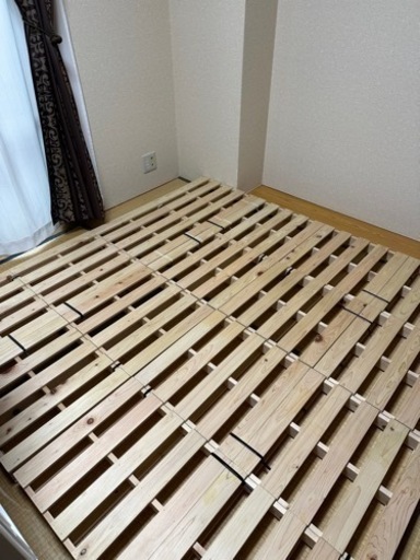 すのこベッド　パレットベッド