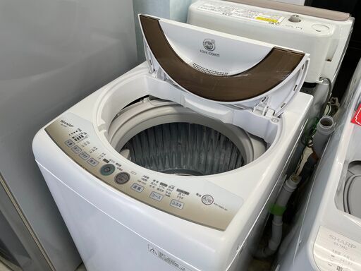 配送設置込み!　シャープ7.0K洗濯機　2014年製　分解クリーニング済み！！