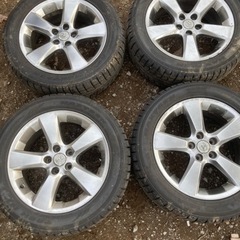 4本ハリアーのホイール／冬タイヤ235/55R18 104TXL