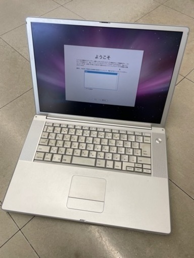 Apple PowerBook G4 1.67 15" 動作品 アンティーク品