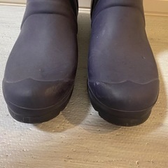 HUNTER レインブーツ　UK4 ネイビーの画像