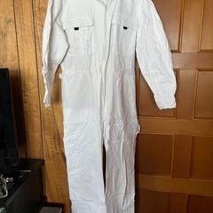メンズつなぎ　ツナギ★ サイズM  ホワイト