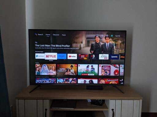 【美品】TCL 43インチ 4K液晶スマートテレビ 43P8B 地デジ・BS・外付けHDD対応