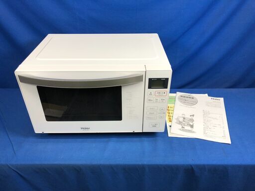 【動作保証あり】Haier Think Series 2020年 JM-FH18G 18L フラット電子レンジ ②【管理KRD273】