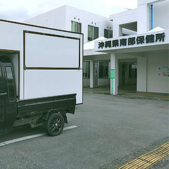 ハイゼット　ジャンボ黒　キッチンカーの画像