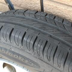 13インチホイール 145/80/13タイヤ付きの画像