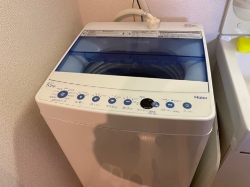洗濯機　2018年製