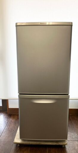 パナソニック ノンフロン冷凍冷蔵庫138L NR-B148W-S 2016年製