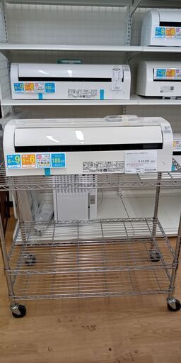 ★ジモティ割あり★ HITACHI エアコン  2.2kw 18年製 室内機分解洗浄 SJ2059