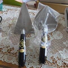 カネミツ　油焼ブロック鏝　油焼レンガ鏝　薄手