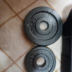塗装ダンベルダブル保険プレミアムギフトの画像