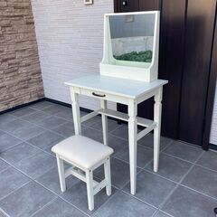 P0267 ine reno アイネレノ ドレッサー 椅子セット...