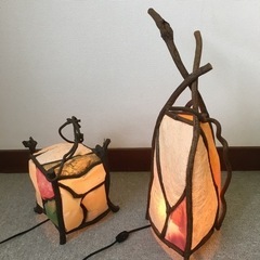 「取引決定」和紙灯りセットの画像