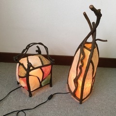 「取引決定」和紙灯りセットの画像