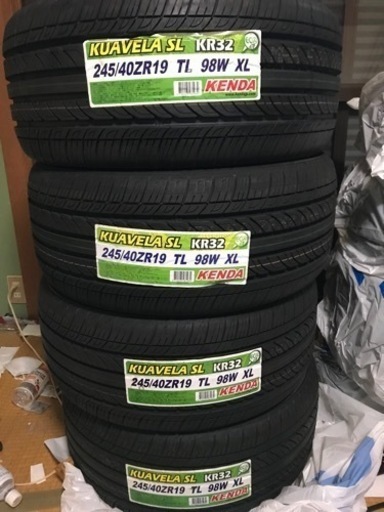KENDA KUAVELA SL KR32 245/40ZR19 4本セット　未使用　夏タイヤ