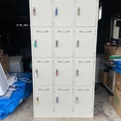12名用 カギ付き ロッカー 12名用 道具入れ 貴重品収納箱 ...