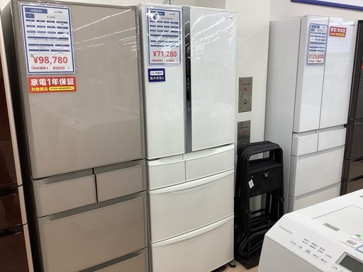 Panasonic 6ドア冷蔵庫！