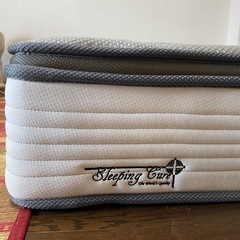 【ダブルサイズマットレス】敷きパッド＋シーツカバー付の画像