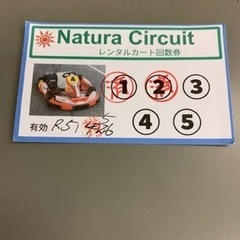 ゴーカートチケット